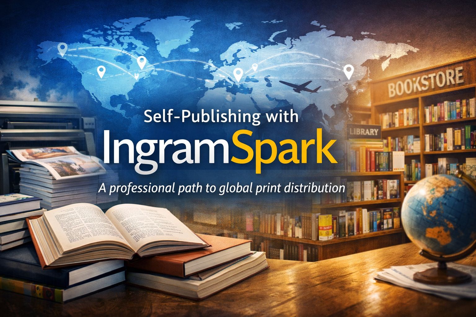 Self-Publishing with IngramSpark: A Professional Path to Global Print Distribution